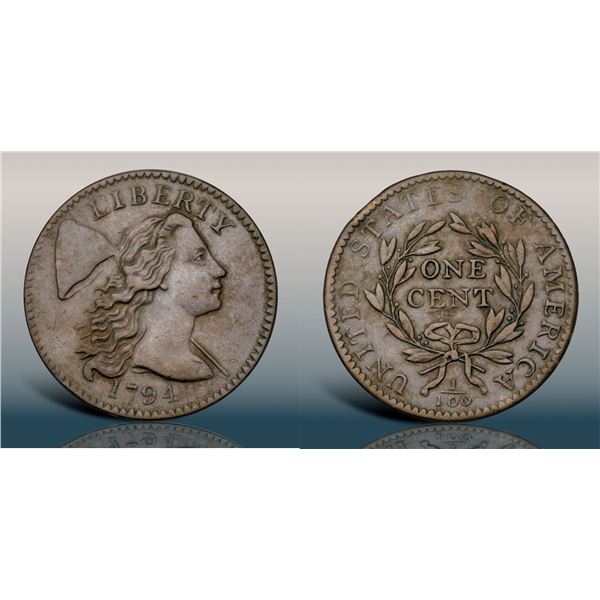 1794 S-62 R4+ Head of 1794 VF30