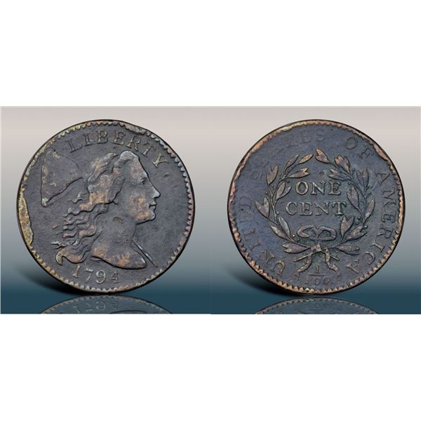 1794 S-62 R4+ Head of 1794 VG10