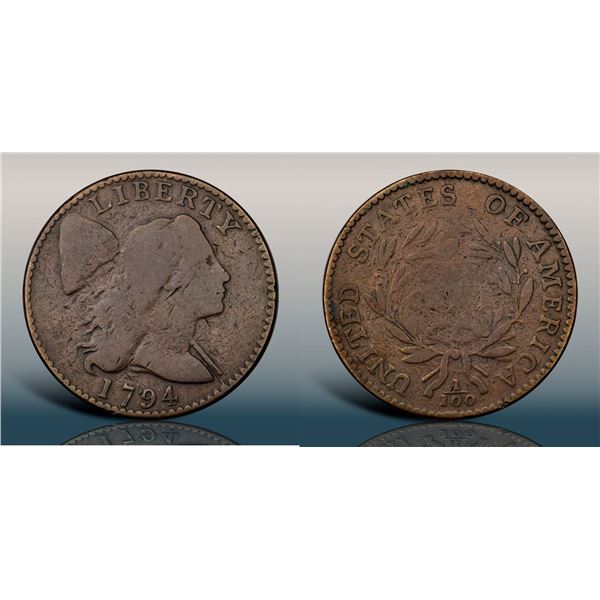 1794 S-66 R5 Head of 1794 PCGS graded VG8