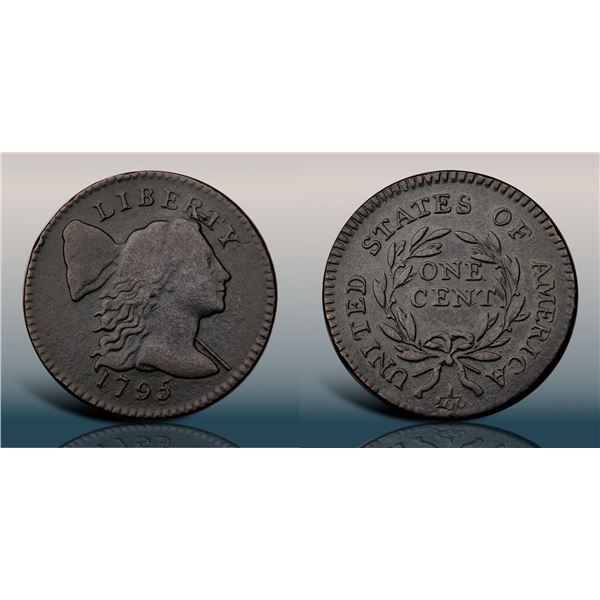 1795 S-73 R5- Lettered Edge PCGS Fine Detail, Environmental Damage