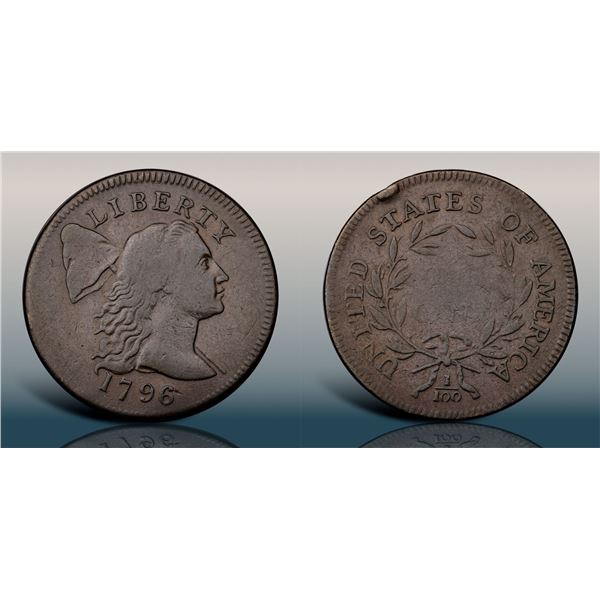 1796 S-86 R5 Liberty Cap PCGS graded VF25