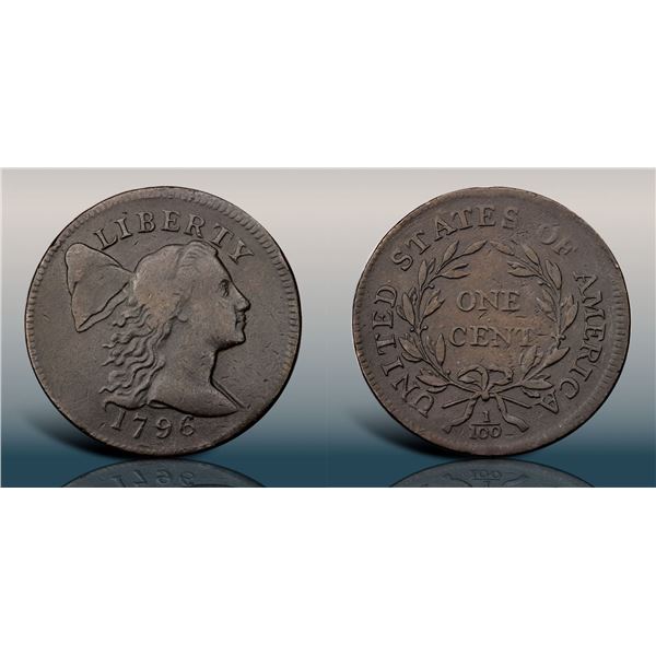 1796 S-89 R3 Liberty Cap PCGS graded VF35