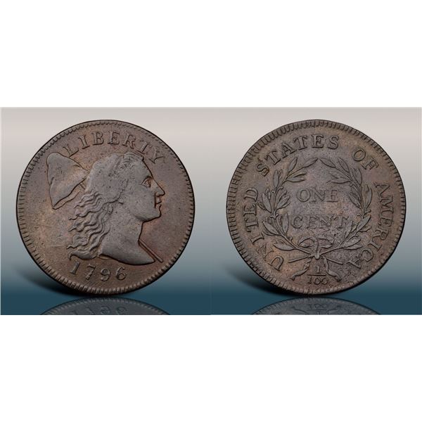 1796 S-91 R3 Liberty Cap PCGS graded XF45