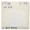 Image 4 : 1796 S-93 R3 Draped Bust F15+