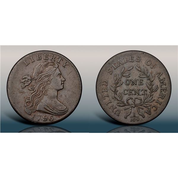 1796 S-94 R5+ Draped Bust PCGS graded XF45