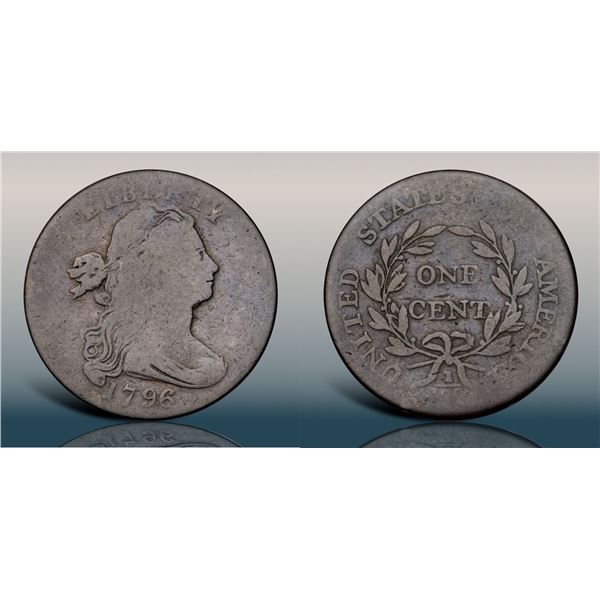 1796 S-99 R5 Draped Bust G6