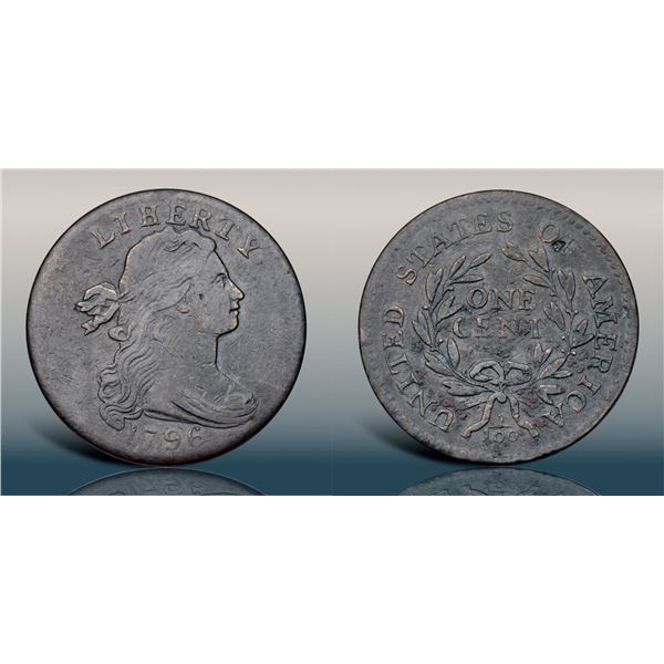 1796 S-103 R4+ LIHERTY Obverse VG10