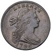 Image 2 : 1796 S-108 R4 Draped Bust VF25