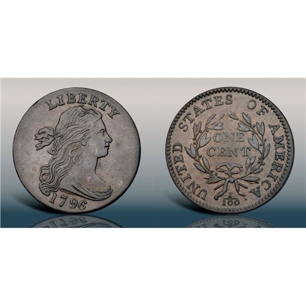 1796 S-112 R4+ Draped Bust VF30