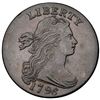 Image 2 : 1796 S-112 R4+ Draped Bust VF30