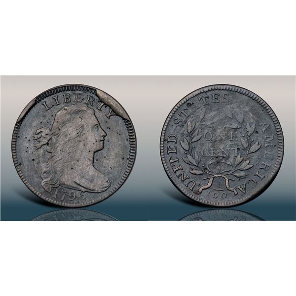 1796 S-114 R5- Draped Bust VG10