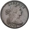 Image 2 : 1796 S-118 R5+ Draped Bust VF20+