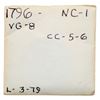 Image 4 : 1796 NC-1 R6- Draped Bust VG8+