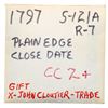 Image 4 : 1797 S-121a R6+ Reverse of 1796, Plain Edge Fair-2