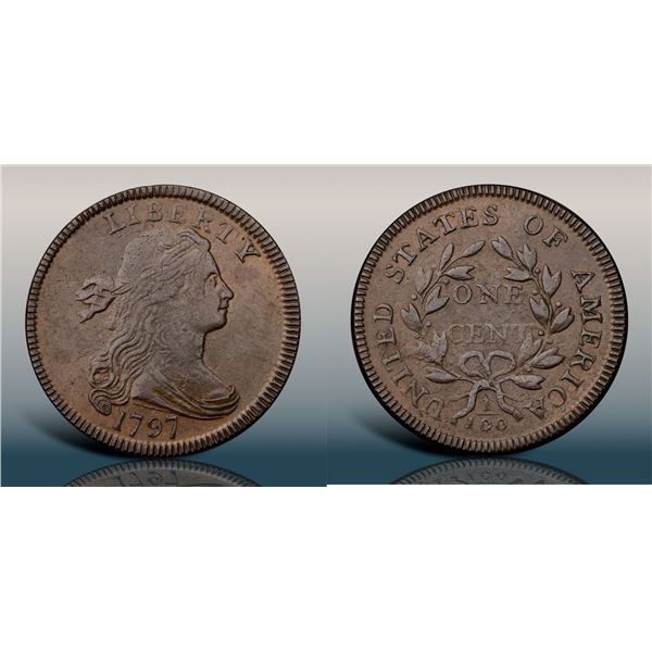 1797 S-135 R3 PCGS graded AU50