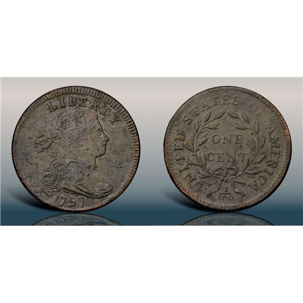 1797 NC-1 R6+ Reverse of 1796 G5