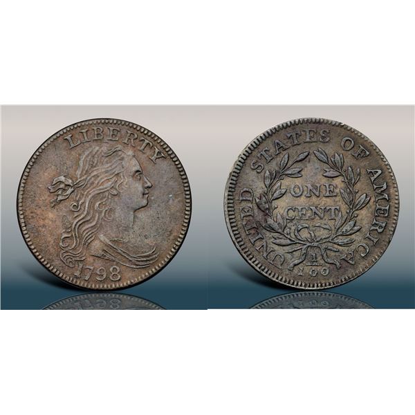 1798 S-146 R5- Style I Hair, Large 8 VF20