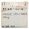 Image 4 : 1798/7 S-152 R2 Overdate Large 8 over 7, PCGS AU Detail, Cleaned