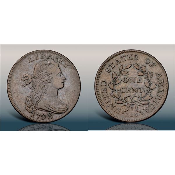 1798 S-153 R3 Style I Hair, Large 8 VF20