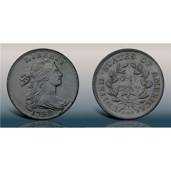 1798 S-153 R3 Style I Hair, Large 8 VF20