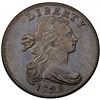Image 2 : 1798 S-160 R3 Style I Hair, Small 8, PCGS graded AU55