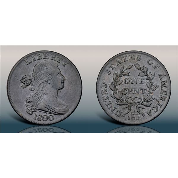 1800/798 S-190 R3 Style I Hair, Overdate 800 over 798 VF30+