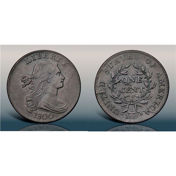1800/798 S-191 R3 Style I Hair, Overdate 800 over 798 VF35