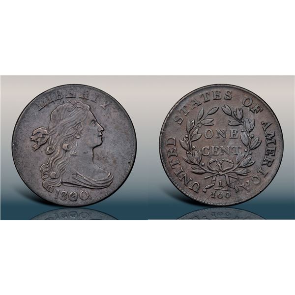 1800/79 S-192 R3 Style II Hair, Overdate 80 over 79 VF35