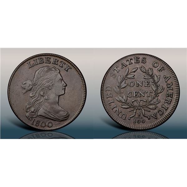 1800 S-199 R5+ PCGS graded XF45