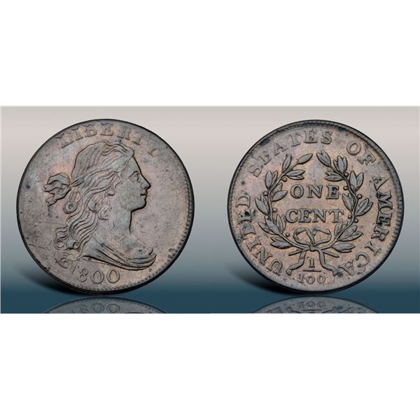 1800 S-205 R4 PCGS XF Detail, Altered Surfaces