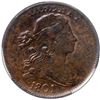 Image 2 : 1801 S-216 R1 PCGS graded MS62 Brown
