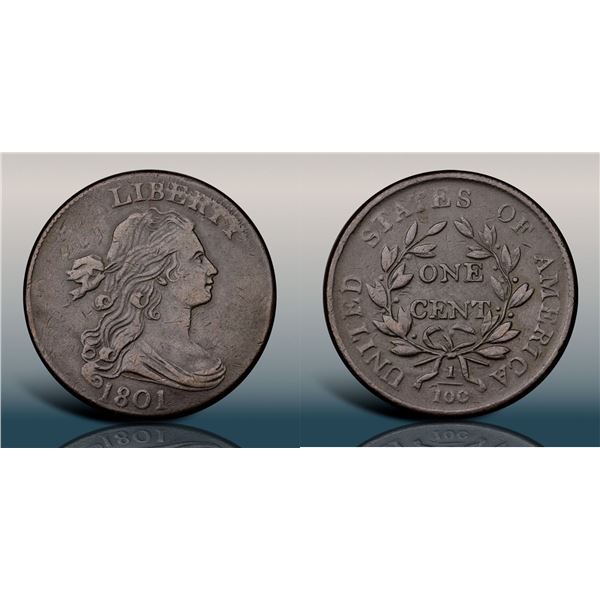 1801 S-217 R6+ PCGS graded VF35