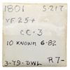 Image 4 : 1801 S-217 R6+ PCGS graded VF35