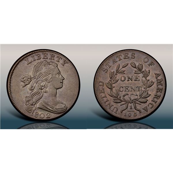 1802 S-226 R3 PCGS graded AU58