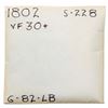 Image 4 : 1802 S-228 R2 Error Fraction 1/000 VF25+