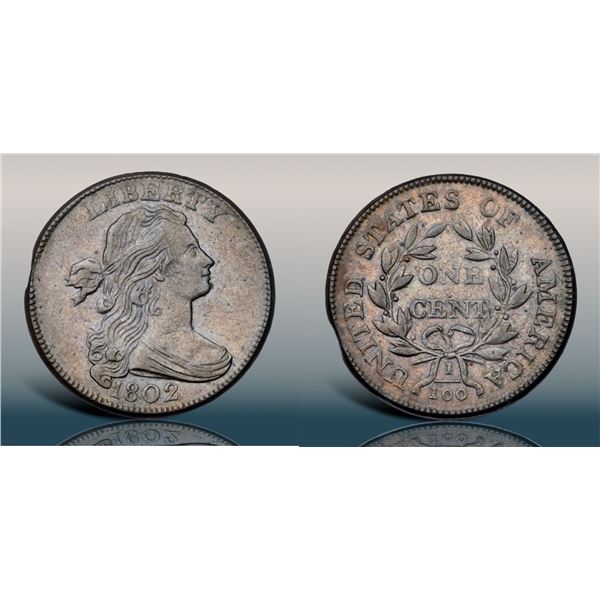 1802 S-232 R1 PCGS graded AU53