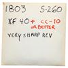 Image 4 : 1803 S-260 R1 Small Date, Large Fraction EF40