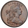 Image 2 : 1803 S-261 R2 Small Date, Large Fraction, PCGS graded AU55