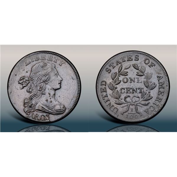 1803 S-263 R3 Small Date and Fraction VF30