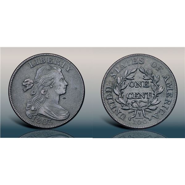 1803 S-265 R4 Large Date and Fraction F15