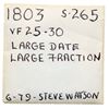 Image 4 : 1803 S-265 R4 Large Date and Fraction F15