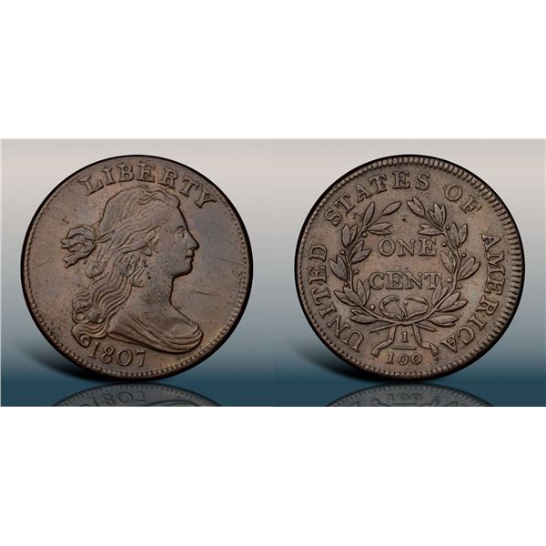 1807 S-271 R1 "Comet Obverse," Small Fraction VF20