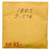Image 4 : 1807 S-276 R1 Large Fraction PCGS graded AU50