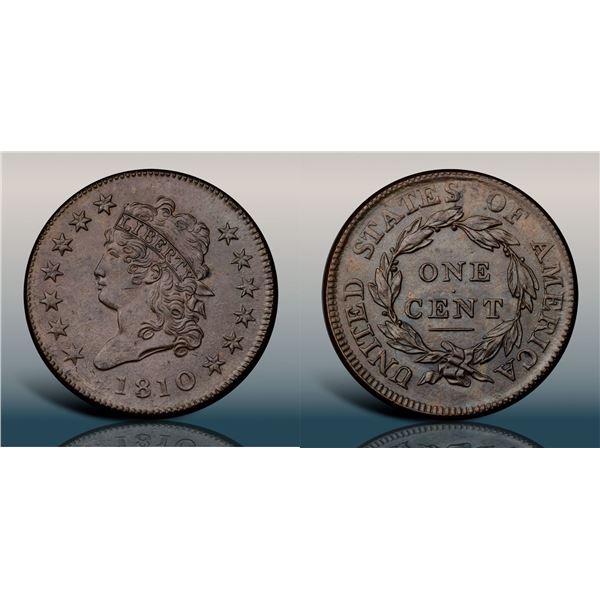 1810 S-283 R2 PCGS graded MS64 Brown