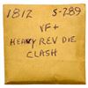 Image 4 : 1812 S-289 R1 Large Date PCGS graded AU50