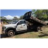 Image 1 : 2018 Ford F550 Dump Truck 4x4, Lic. 490TWT (Starts & Runs - See Video )