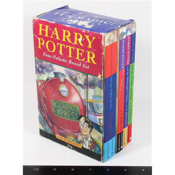 HARRY POTTER FOUR-VOLUME BOXED SET