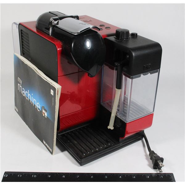 DELONGHI NESPRESSO MACHINE WITH INSTRUCTION