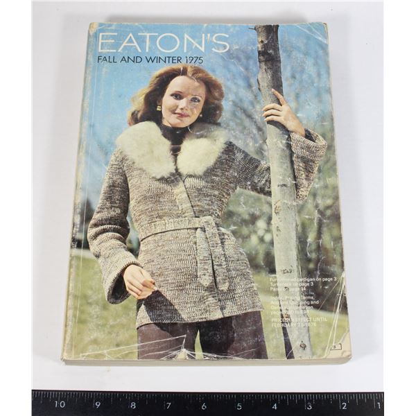 VINTAGE EATON FALL AND WINTER 1975 CATALOG