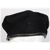Image 2 : BLACK MILITARY WOOL BERET